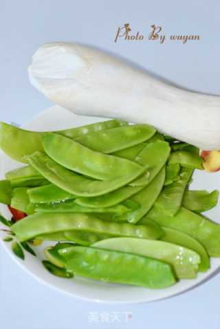 【stir-fried Snow Peas】 recipe