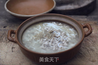 Minced Meat Bee Hoon Soup recipe