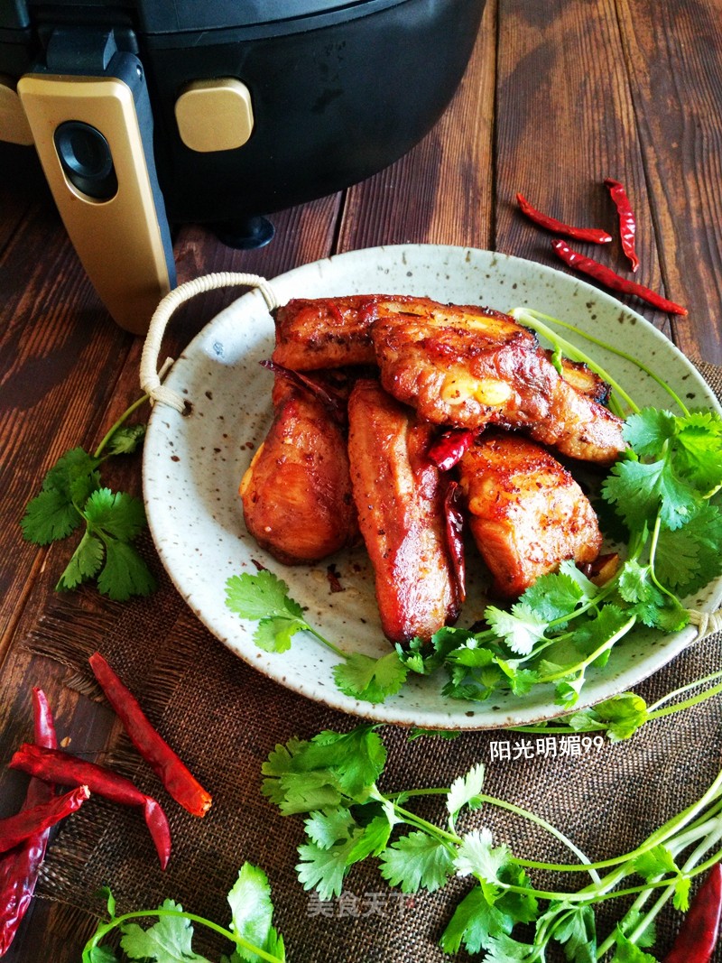 Sauce-flavored Grilled Ribs [air Fryer Version] recipe