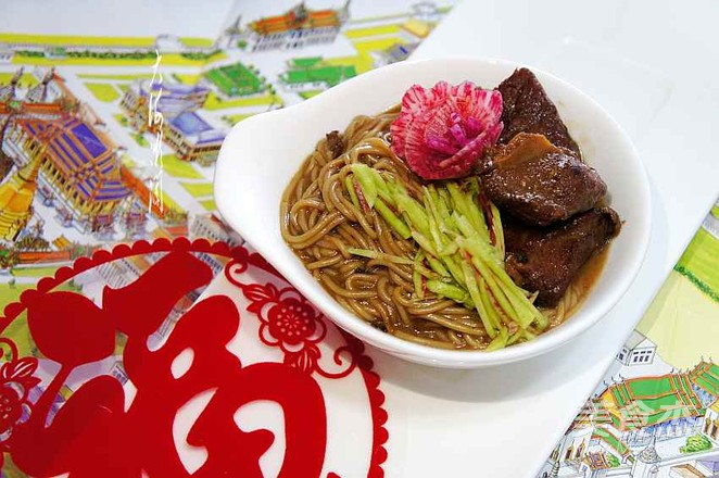 Ribs Braised Noodles recipe