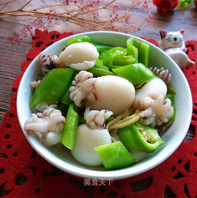 Hot Pepper Cuttlefish recipe
