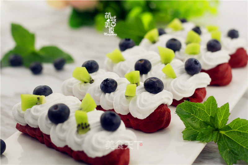 Red Velvet Lightning Puffs recipe
