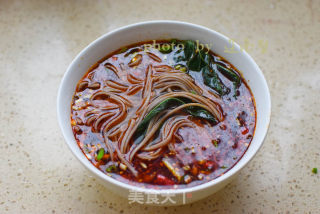 Sour and Spicy Soba Noodles recipe