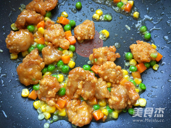 Sweet and Sour Chicken Rice Flower recipe