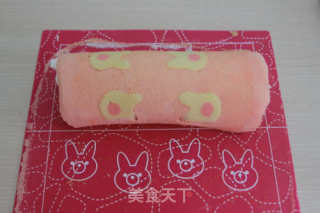 [tomato Recipe] Perfect Exquisite Cake Roll Series-pink Rabbit Cake Roll recipe