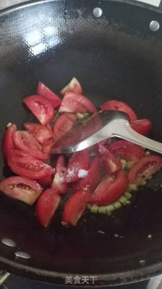 Scrambled Eggs with Tomatoes recipe
