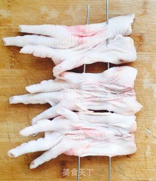 Grilled Chicken Feet in The Oven recipe