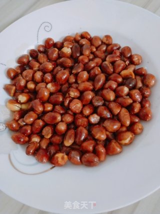 Crispy Peanuts (less Oil Version) recipe