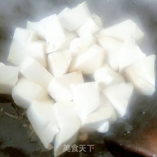 Fried Pork with Tofu recipe