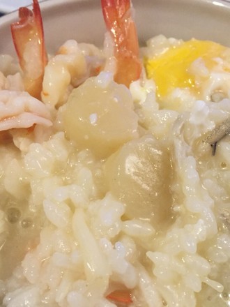 Crab Meal Seafood Porridge
