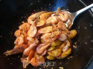 Griddle Shrimp and Potatoes recipe