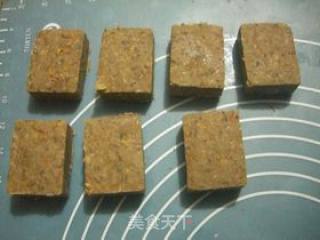 Golden Pork Floss Crisp Bars recipe