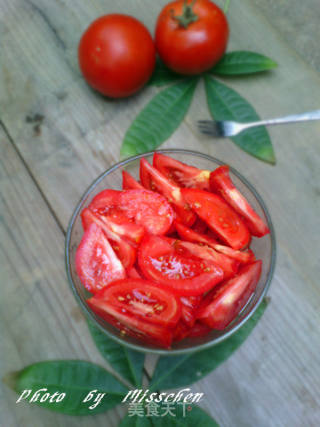 Tomatoes Mixed with Honey recipe