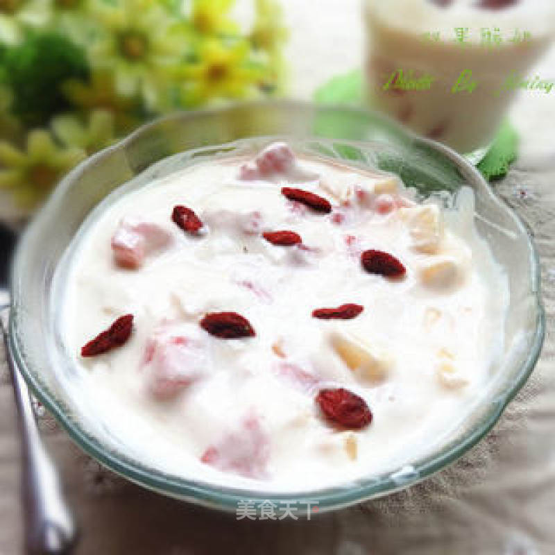 Double Fruit Yogurt recipe