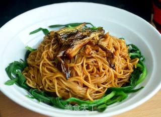 #春食野菜香# Scallion Noodles recipe