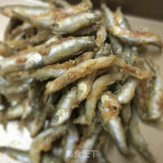 Fried Baby Fish recipe