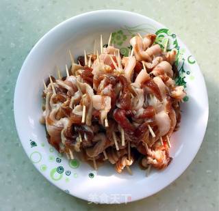 Toothpick Pork Belly recipe