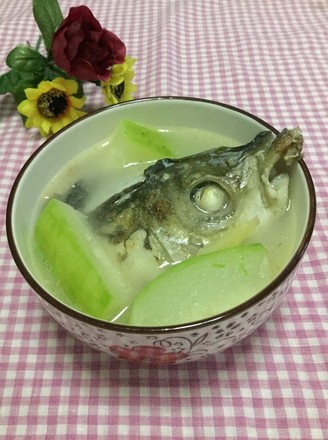 Zucchini Fish Head Soup
