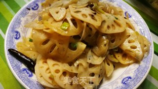 Fried Crispy Lotus Root Slices recipe
