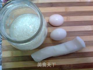 The Taste of Hometown-rice Cakes with Fermented Rice and Egg Soup recipe