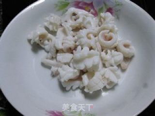 Fried Squid with Double Pepper recipe