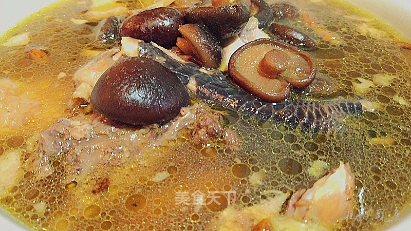 Stewed Chicken with Mushrooms recipe