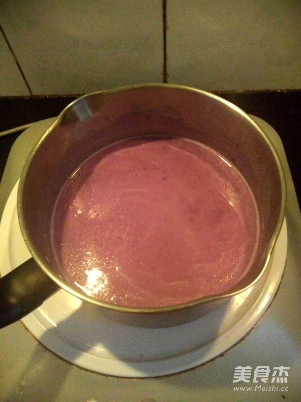 Purple Sweet Potato Milkshake recipe