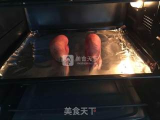 Oven Version Roasted Sweet Potatoes recipe