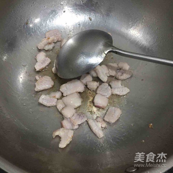 Choy Sum Sliced Pork Rice Bowl recipe