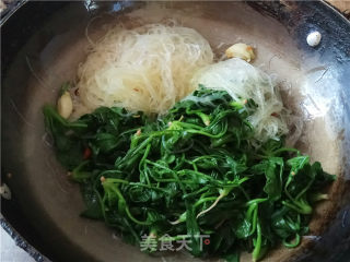 Spinach Mixed Vermicelli recipe