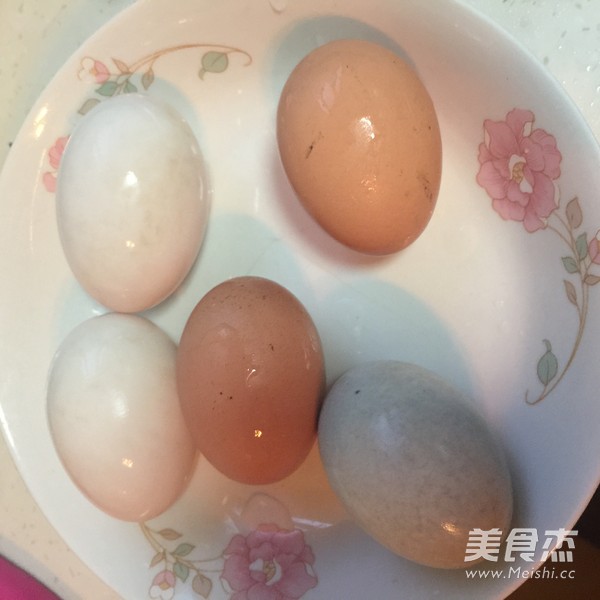 Steamed Three Eggs recipe