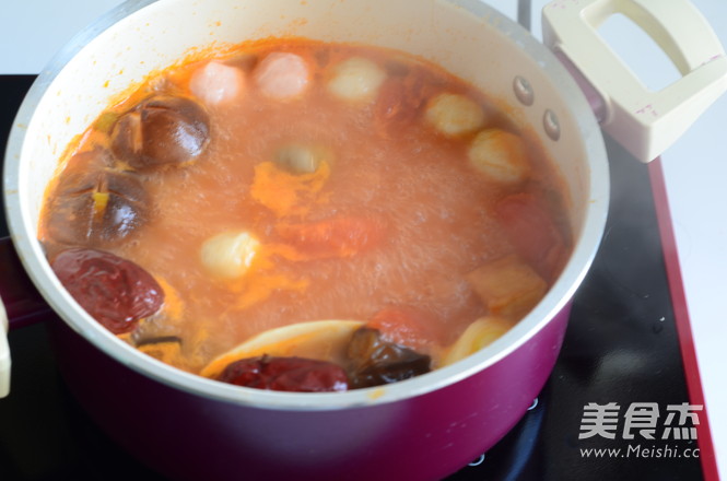 Soup Bao Tomato Sauce Hot Pot recipe