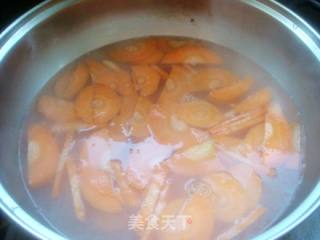 Vegetarian Fried Lotus Root and Carrot Slices recipe