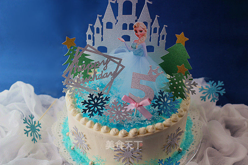 [frozen Theme Birthday Cake]