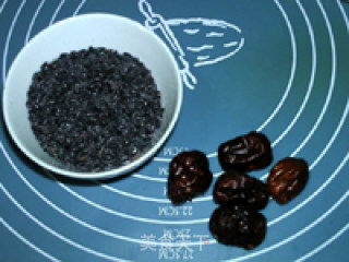 Red Date Black Rice Paste recipe