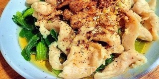 Boiled Chicken Slices recipe