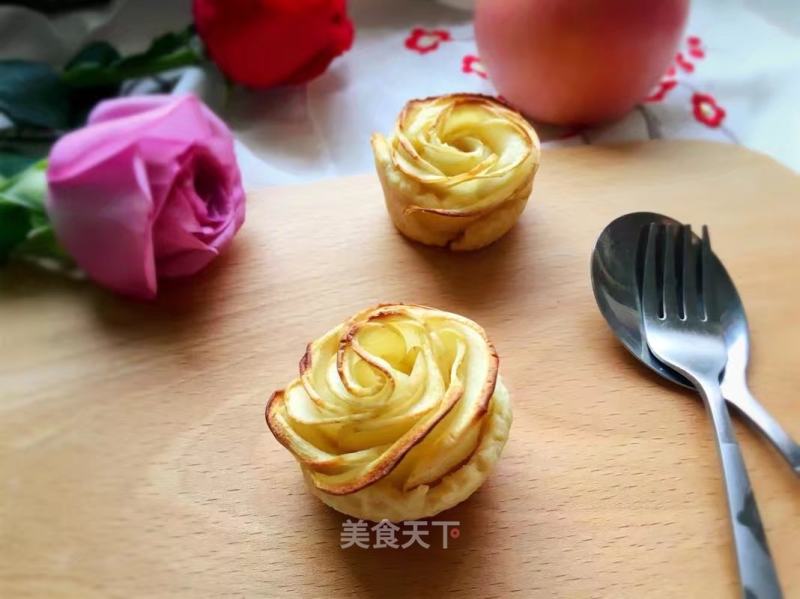 #aca Fourth Session Baking Contest# Making Pornographic Apple and Rose Cakes recipe