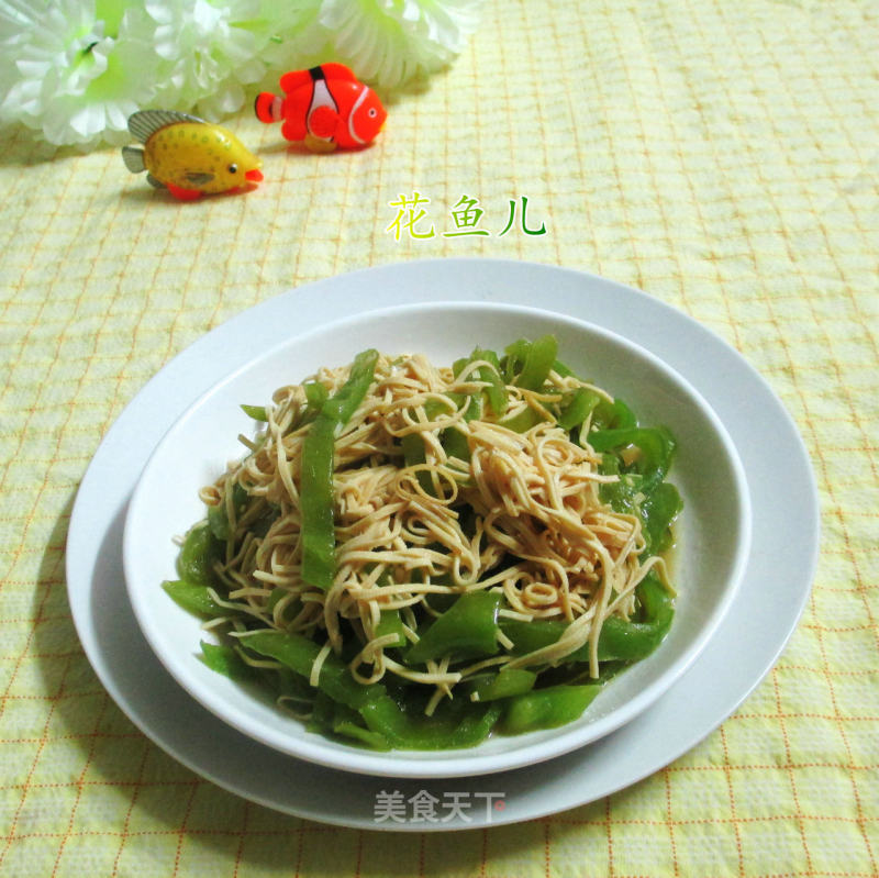 Stir-fried Shredded Green Pepper recipe