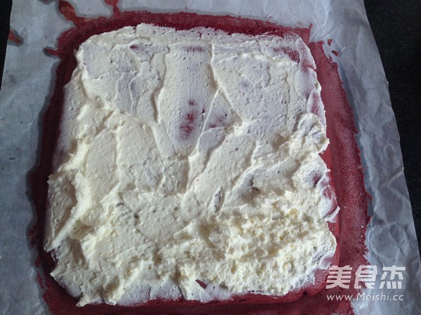 Red Velvet Cake Roll recipe