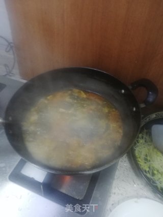 Homemade Spicy Sauerkraut Fish recipe