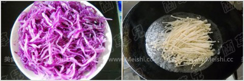 Spicy and Ruyi Purple Cabbage recipe