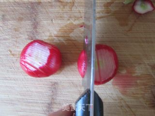 Osmanthus Sweet and Sour Cherry Radish recipe