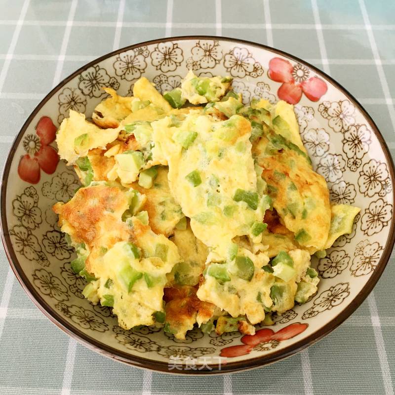 Bitter Gourd Fried Egg recipe