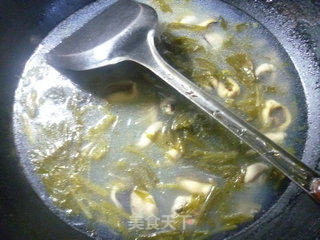 Mussels and Vermicelli Soup recipe