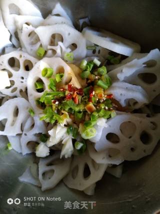 Cold Lotus Root Slices recipe