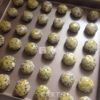 Peanut Sesame Shortbread recipe