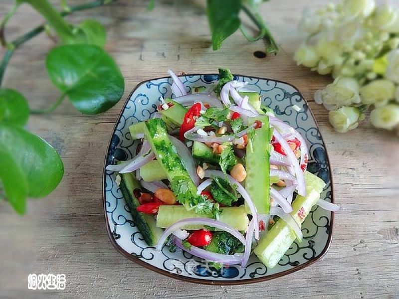 Cucumber with Onion recipe