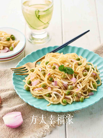 Spring Pasta with Pea and Mint recipe