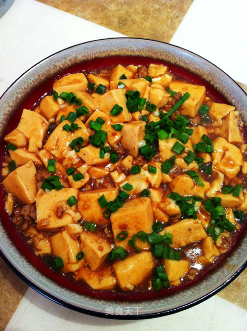 Tofu with Minced Meat recipe