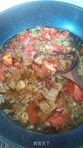 Tomato Beef Soup recipe